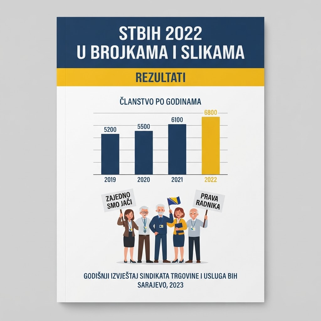 Naslovnica publikacije: STBIH 2022. u brojkama i slikama